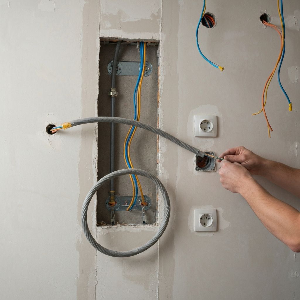 Замена старой проводки в квартире Замена электропроводки в квартире Краснодара - качественный электромонтаж